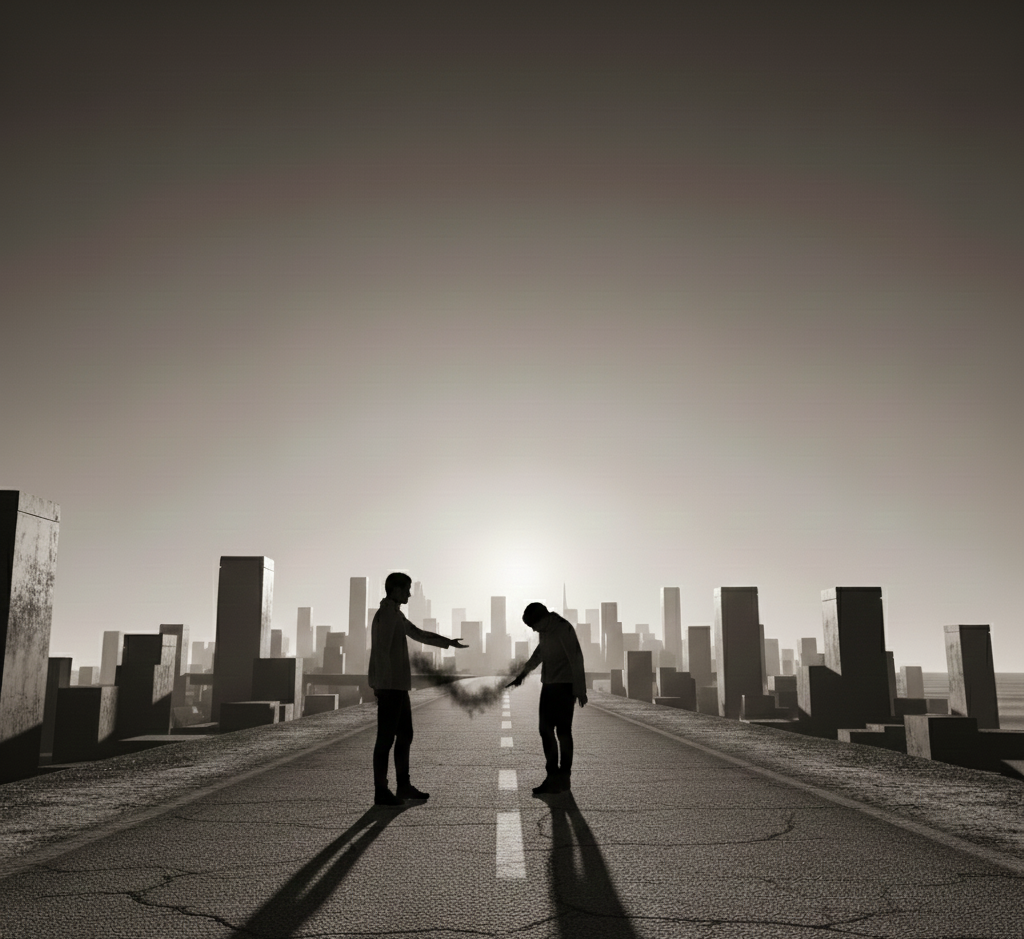 Tem gente que se afasta