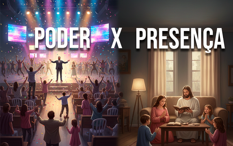 A presença de Deus é mais importante que a manifestação do poder